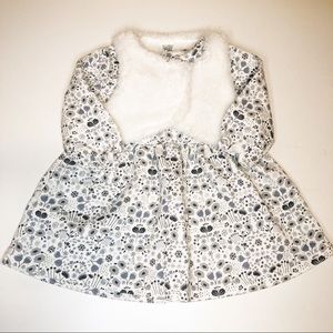 Carter’s | Fleece Floral Dress 6mth